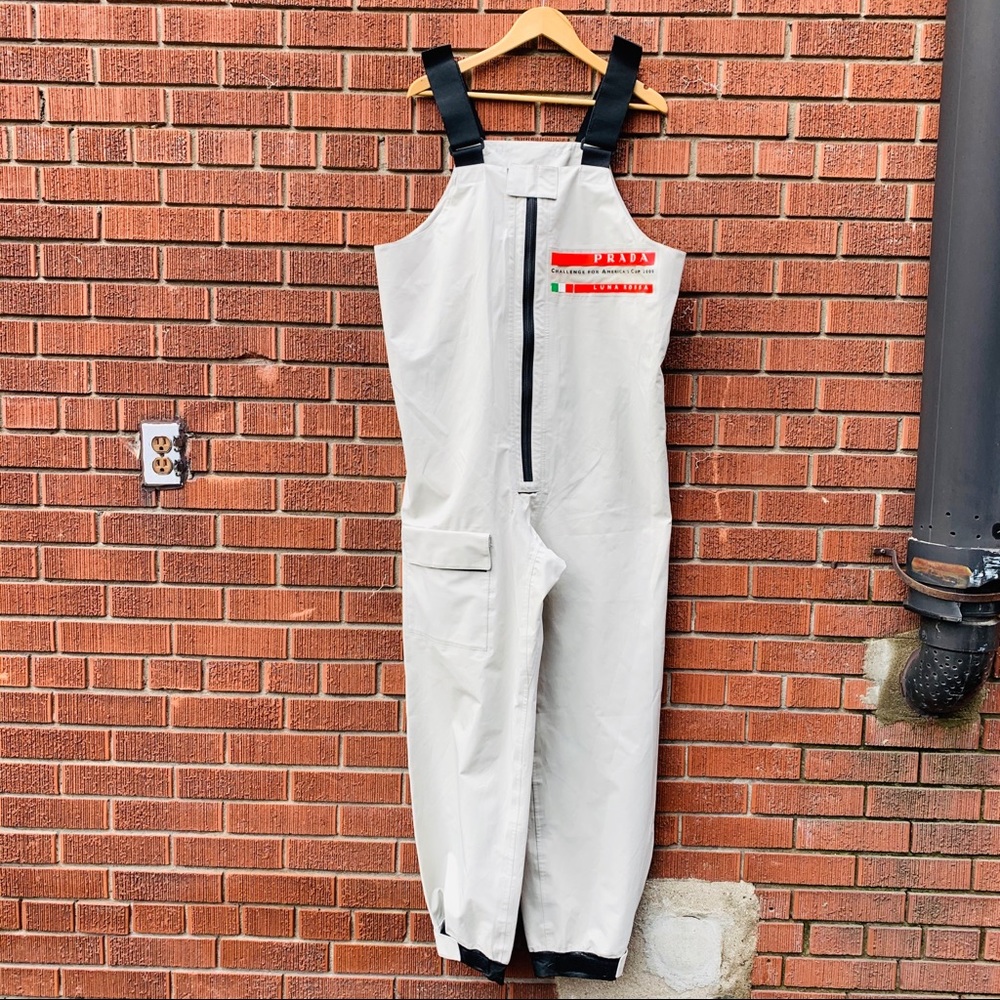 Extremely Rare Authentic Prada Gortex Overalls.